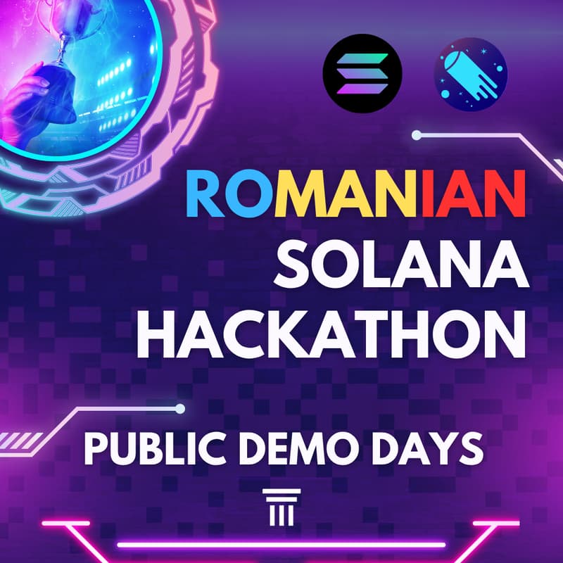 Cover Image for RO Solana Hackathon - Public Demo Days