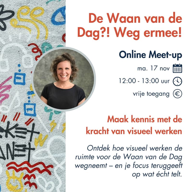 Cover Image for Visueel werken als middel tegen de Waan van de Dag