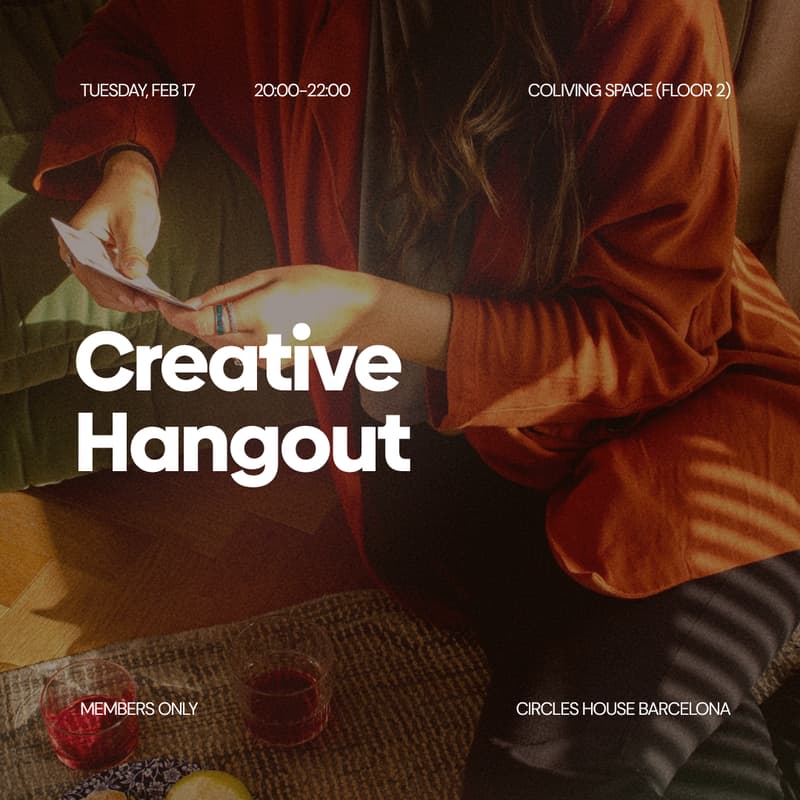 Cover Image for Creative Hangout @ Circles House