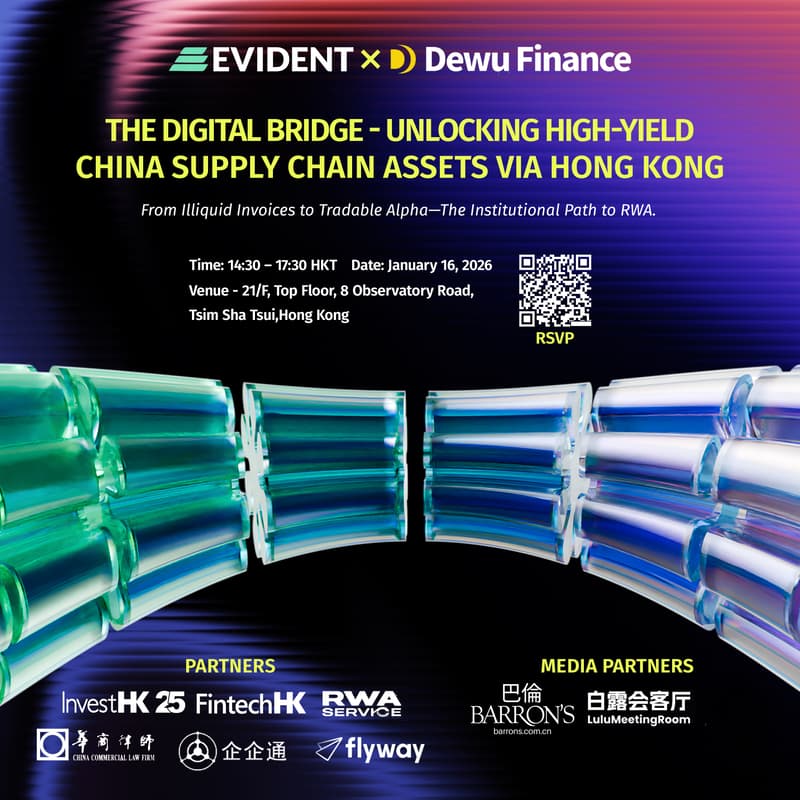 Cover Image for EVIDENT x Dewu Finance: THE DIGITAL BRIDGE - Unlocking High-Yield China Supply Chain Assets via Hong Kong