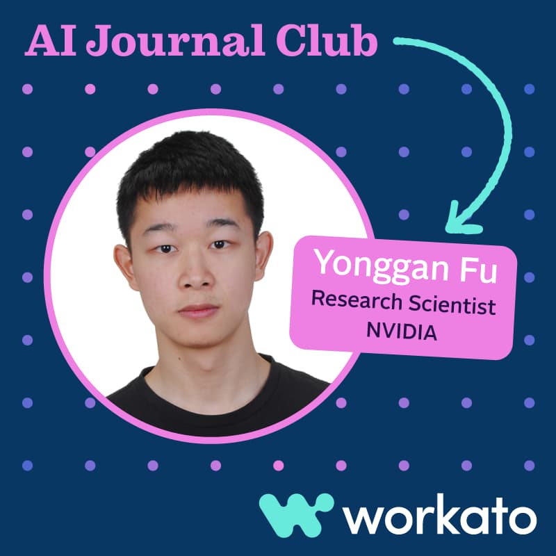 Cover Image for AI Journal Club for Researchers ft. Yonggan Fu (NVIDIA)