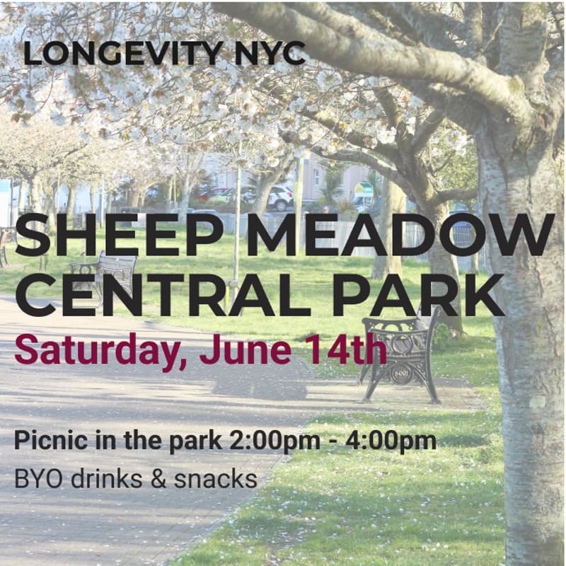 Cover Image for Longevity NYC Summer Picnic 😎 (SEE UPDATE)