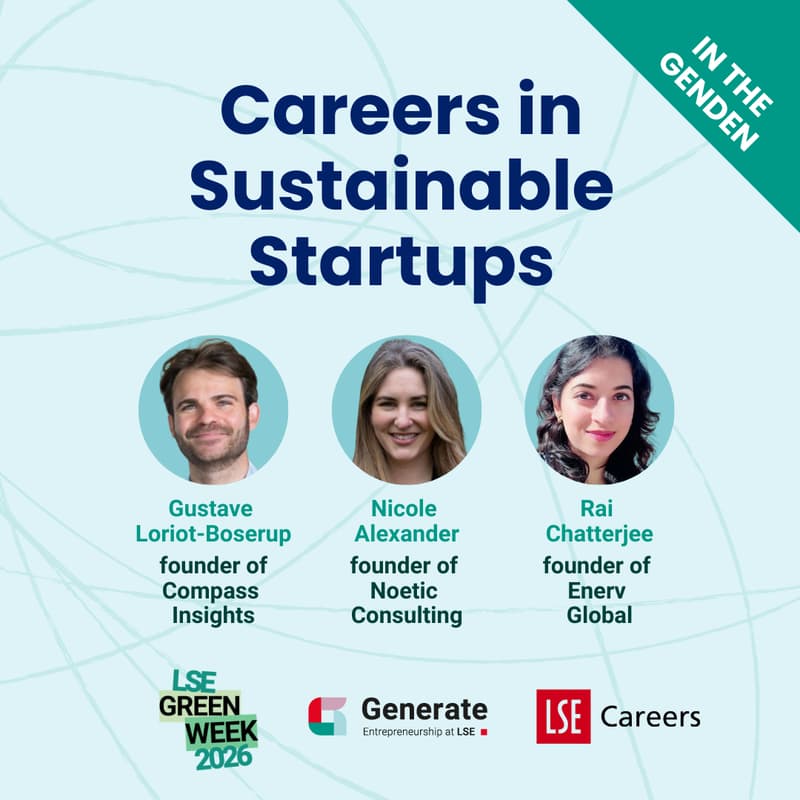 Cover Image for Creating a Career in Sustainable Startups