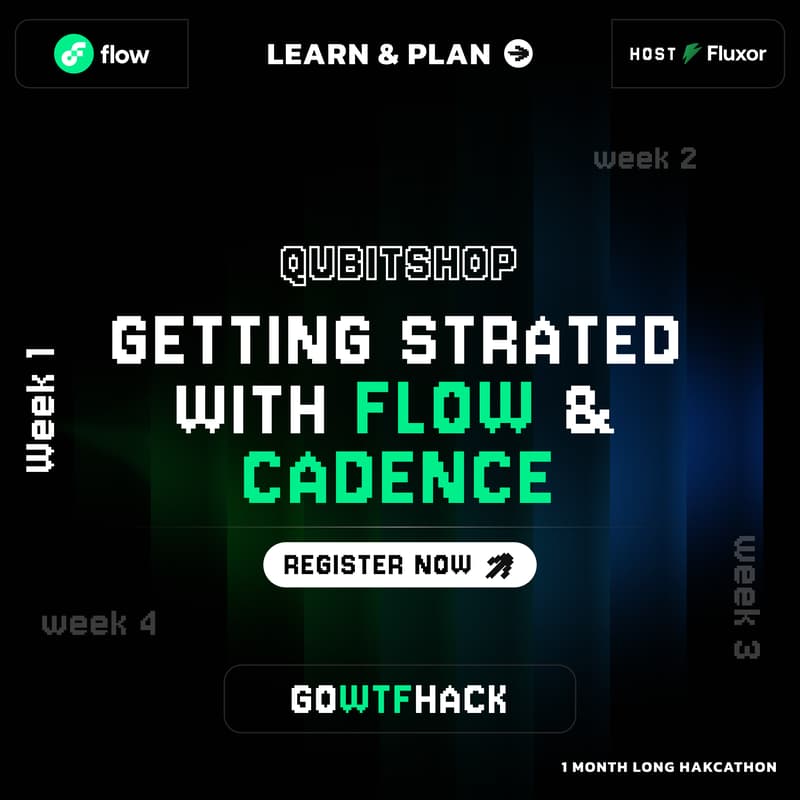 Cover Image for Getting Started with Flow & Cadence
