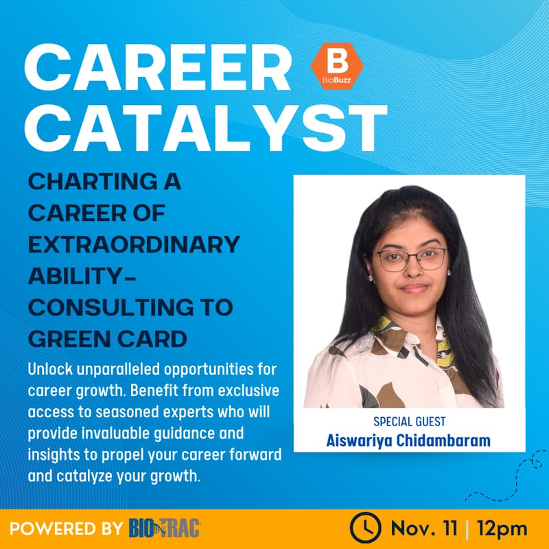Cover Image for Career Catalyst: Charting a Career of Extraordinary Ability - Consulting to Green Card