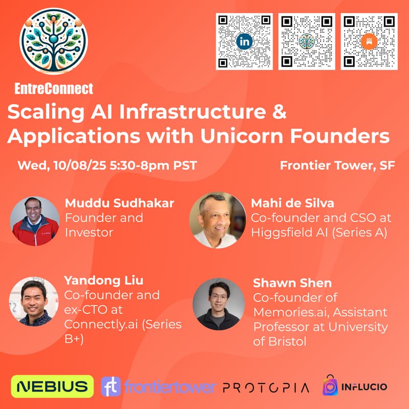 Cover Image for Scaling Innovation in AI Infrastructure & Applications with Unicorn Founders