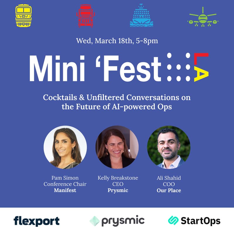 Cover Image for Mini'Fest LA: Cocktails & Unfiltered Conversations on the Future of AI-powered Ops