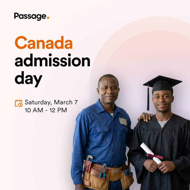 Cover Image for Canada Admissions Day — with Financing Support [Nairobi]