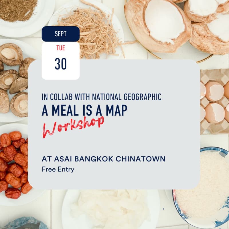Cover Image for A Meal is A Map: Workshop Invitation at ASAI Chinatown