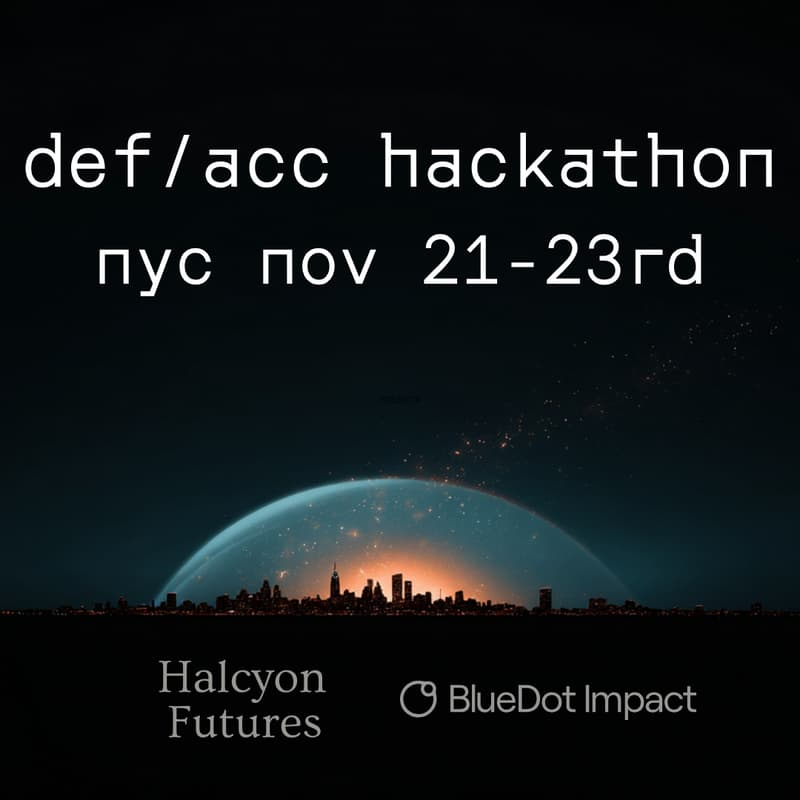 Cover Image for def/acc hackathon - nyc
