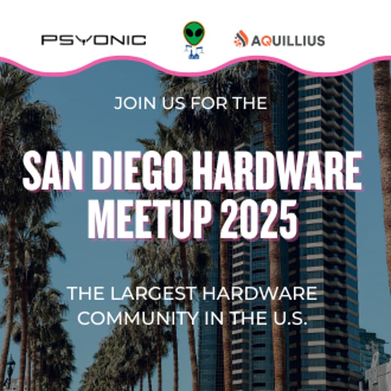 Cover Image for San Diego Hardware Meetup 2025