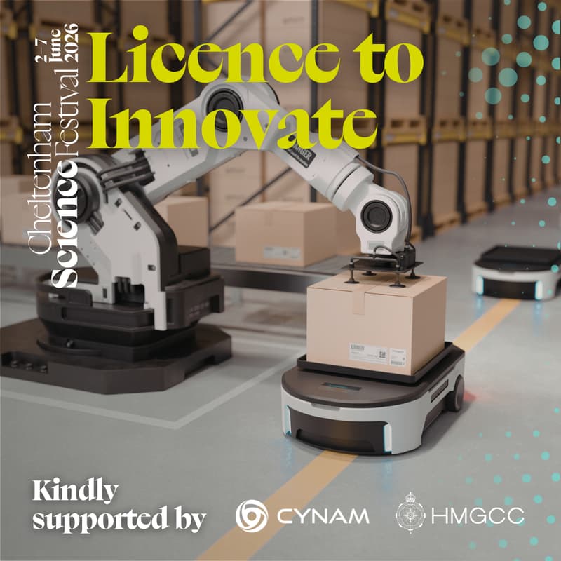 Cover Image for Cheltenham Science Festival 2026: Licence to Innovate