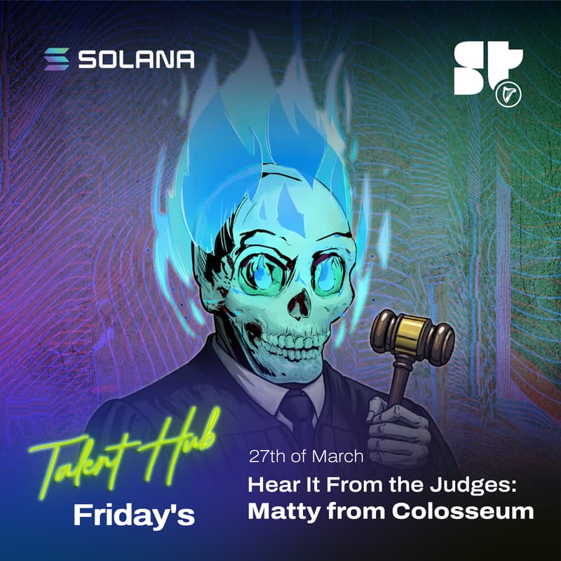 Cover Image for Hear It From the Judges Themselves: Superteam IE x Colosseum | Talent Hub Friday's