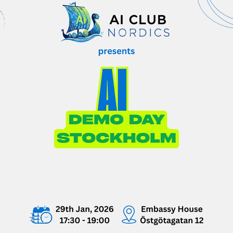 Cover Image for AI Demo Day - Stockholm