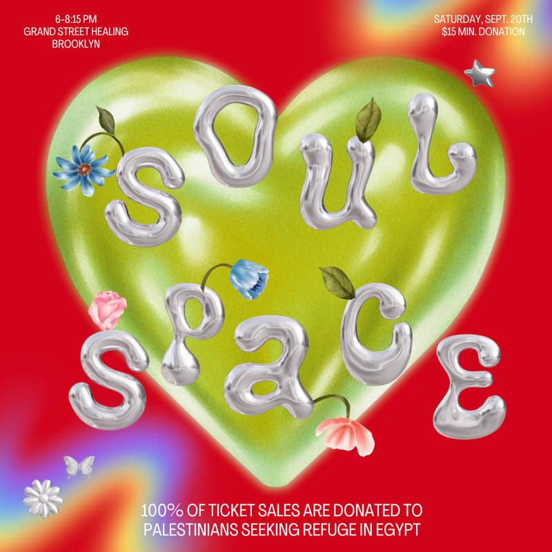 Cover Image for Soul Space: An evening of  restorative care and community building