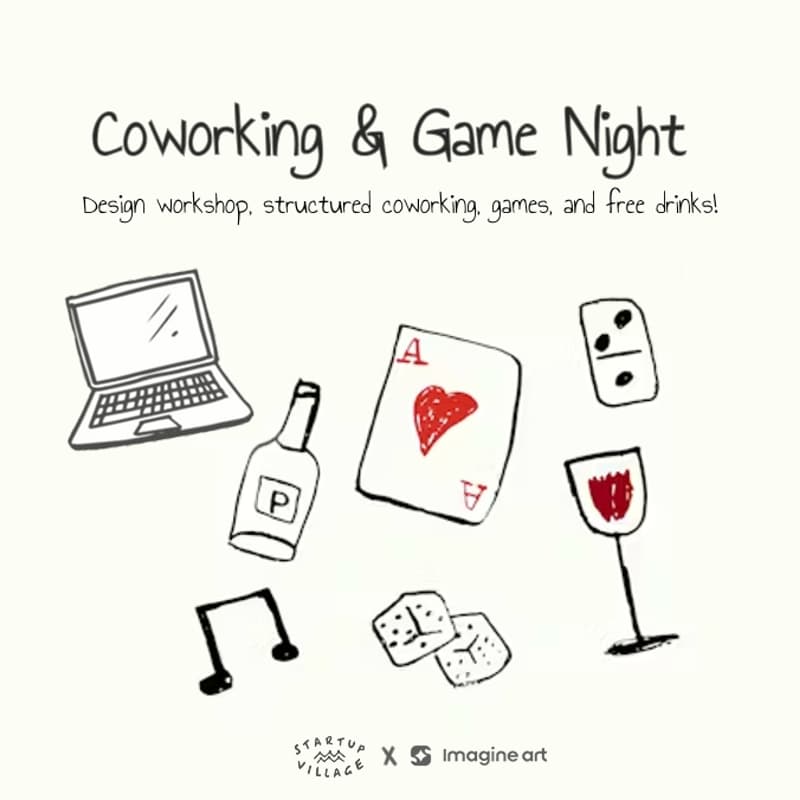 Cover Image for Co-working and Game Night