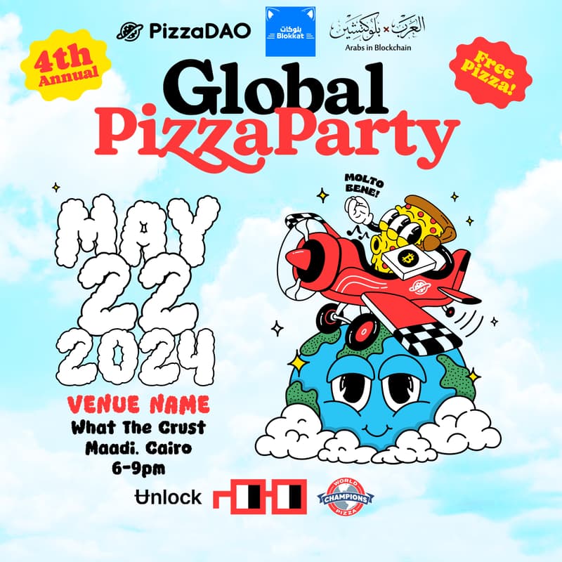 Cover Image for GLOBAL PIZZA PARTY 2024 - CAIRO