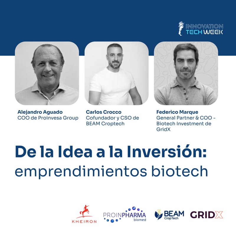 Foto de portada de De la idea a la inversión: emprendimientos biotech