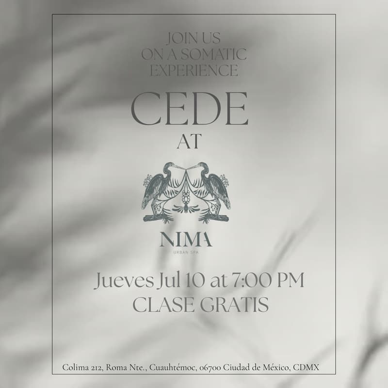 Cover Image for CEDE en NIMA URBAN SPA