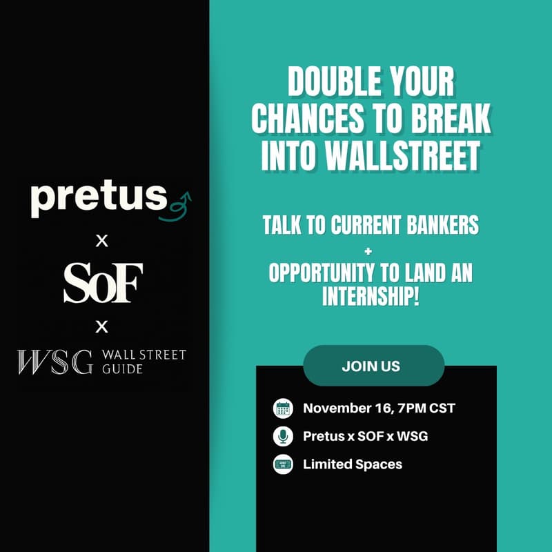 Cover Image for Pretus x SOF x Wall Street Guide