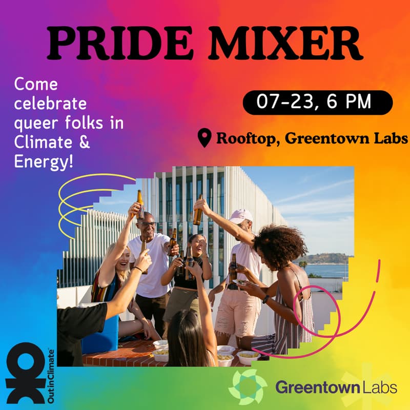 Cover Image for Out in Climate Boston - Annual Pride Mixer🌈