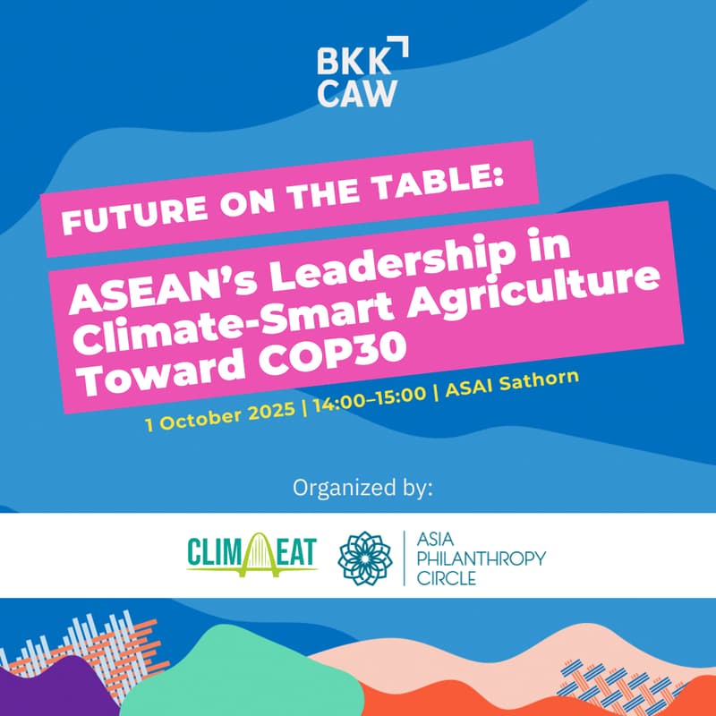 Cover Image for Future on the Table: ASEAN’s Leadership in Climate-Smart Agriculture Toward COP30