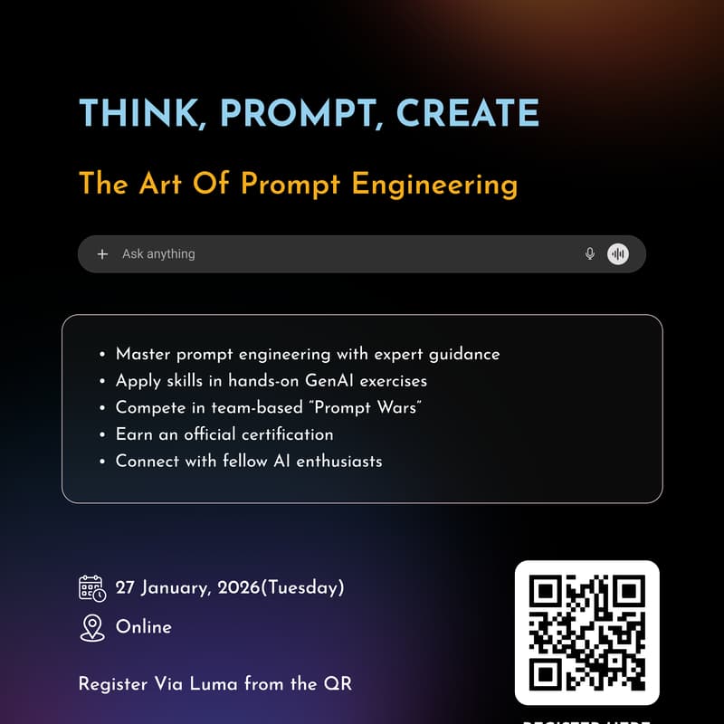 Cover Image for Think, Prompt, Create - The Art of Prompt Engineerng