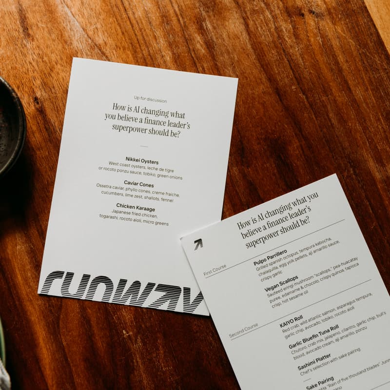 Cover Image for Numeral x Runway Executive Dinner in San Francisco - April 21