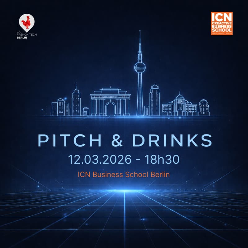 Cover Image for Pitch & Drinks: Innovation Night at ICN Berlin with French Tech Berlin