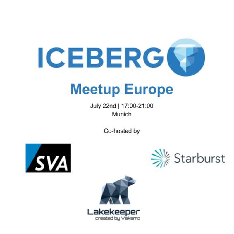 Cover Image for Apache Iceberg™ Europe Community Meetup - Munich