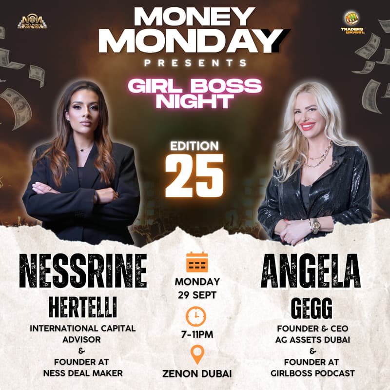 Cover Image for Money Monday Dubai #25 - GIRL BOSS NIGHT!
