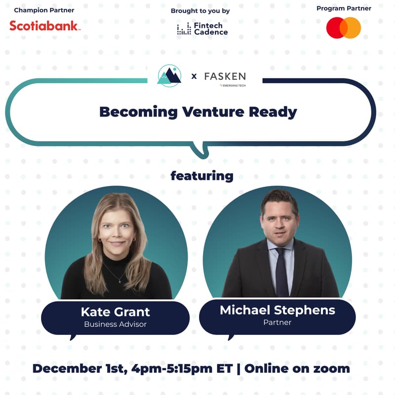 Cover Image for Ascension Masterclass Series | Becoming Venture Ready