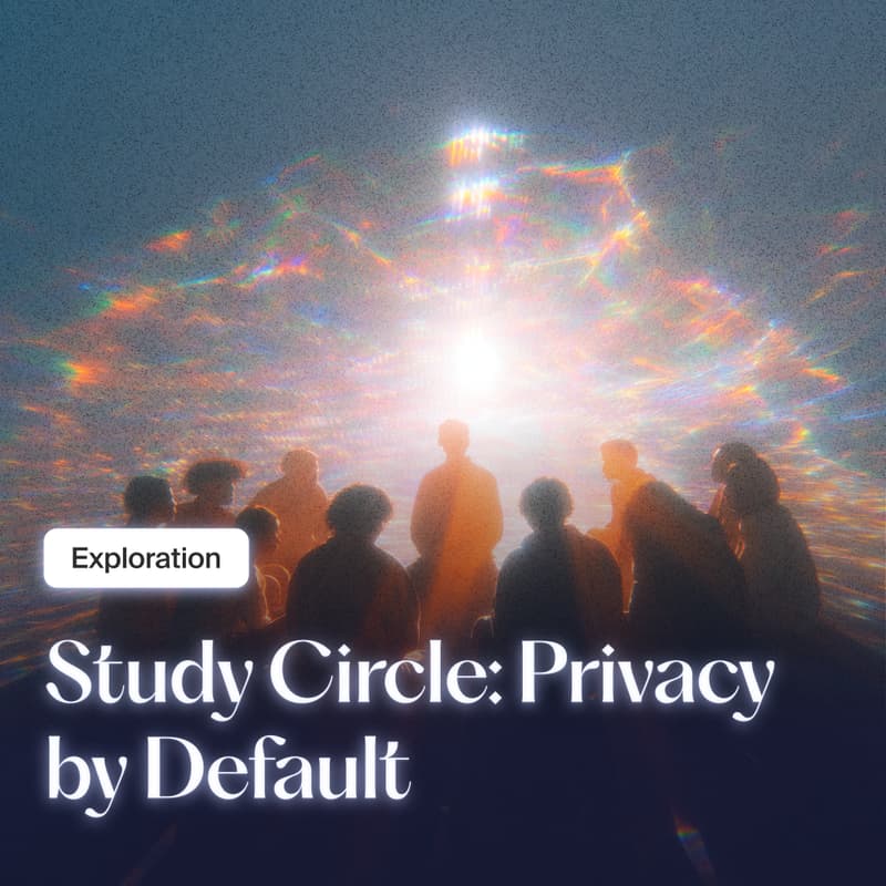 Cover Image for Study Circle: Privacy by Default
