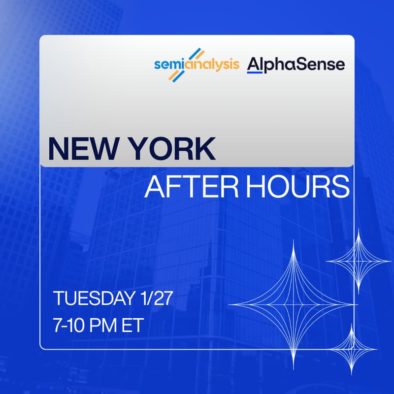 Cover Image for SemiAnalysis x AlphaSense: New York After Hours