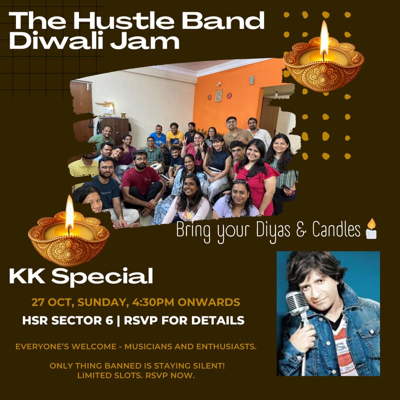 Cover Image for The Hustle Band Diwali Jam - KK Special