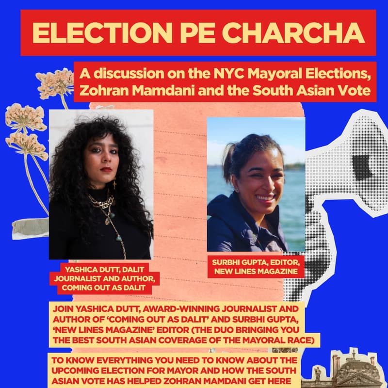 Cover Image for Election Pe Charcha: NYC Election, Zohran Mamdani And South Asians