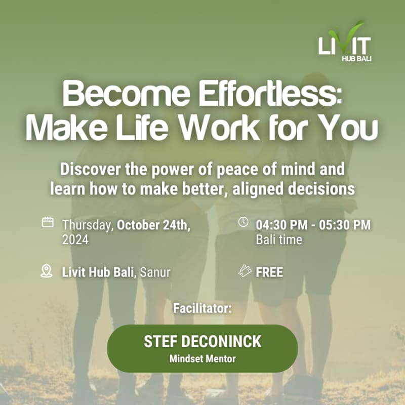 Cover Image for Become Effortless: Make Life Work for You