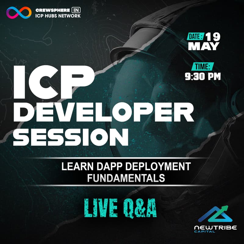 Cover Image for ICP DEVELOPER SESSION