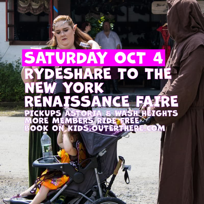 Cover Image for 🚐 Rydeshare To The NY Renaissance Faire