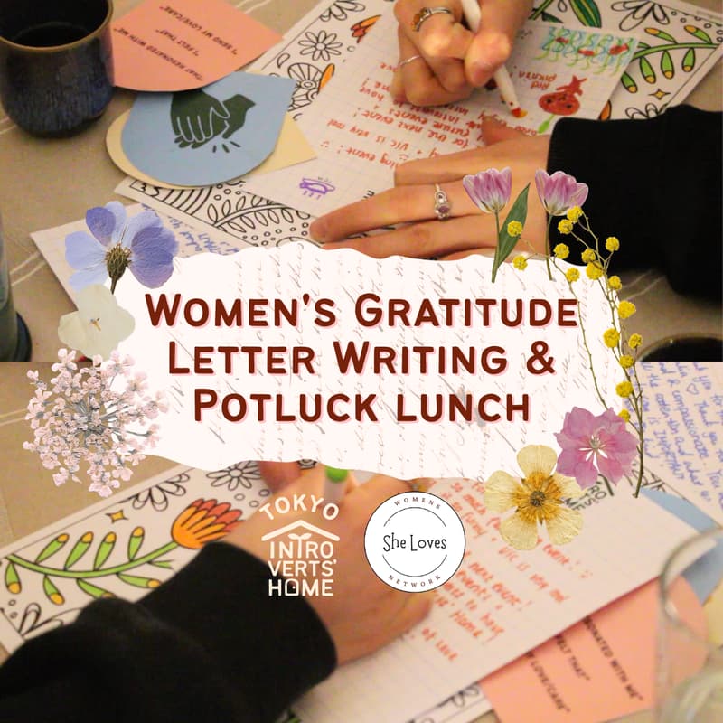 Cover Image for Women's Cozy Gratitude Letter Writing & Potluck Lunch