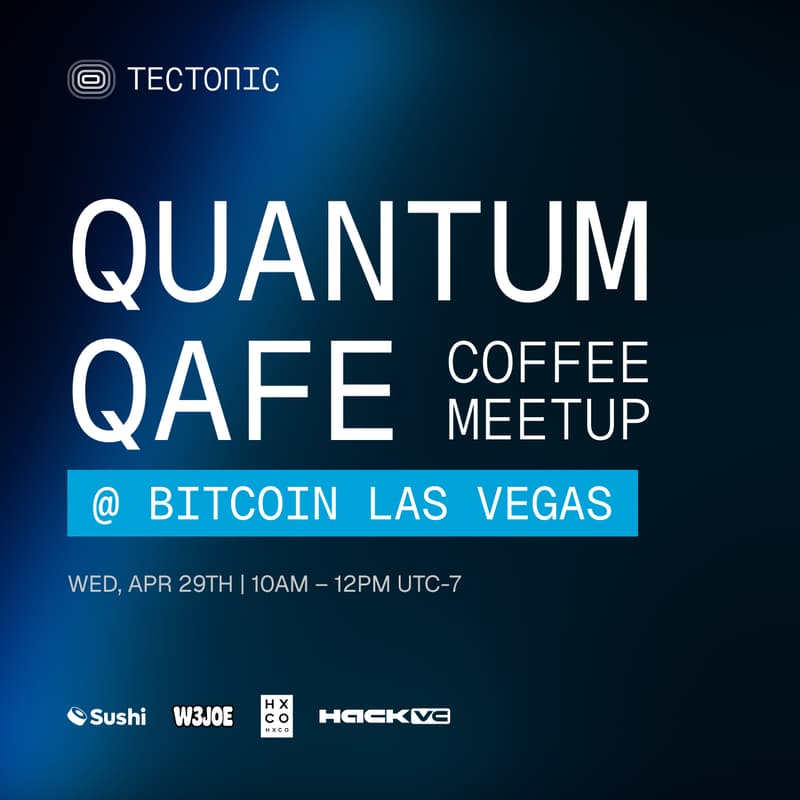 Cover Image for Quantum Qafe Coffee Meetup at Bitcoin 2026