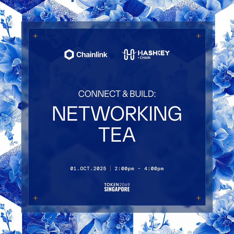 Cover Image for Connect & Build: Chainlink x HashKey Chain Networking Tea