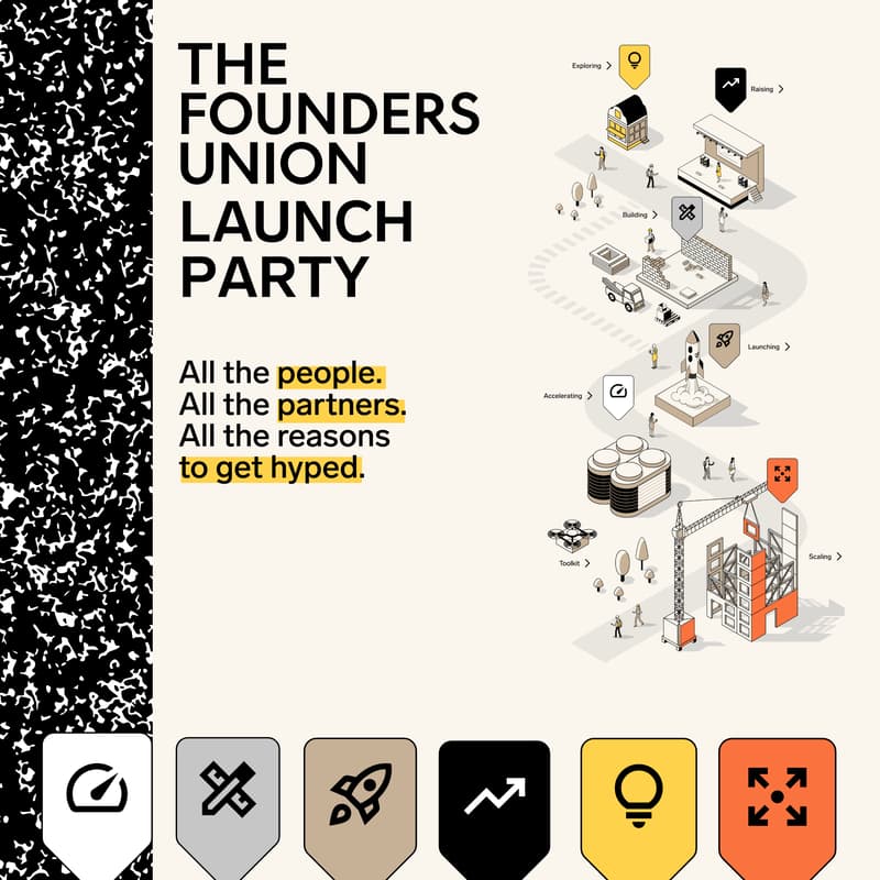 Cover Image for The Founders Union Launch Party