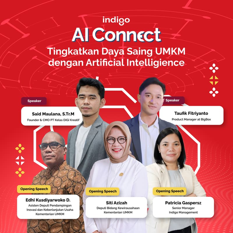 Gambar Sampul untuk AI CONNECT: Tingkatkan Daya Saing UMKM dengan Artificial Intelligence