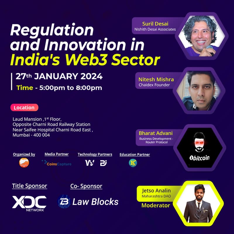 Cover Image for MH-DAO : Regulation and Innovation in India's Web3 Sector