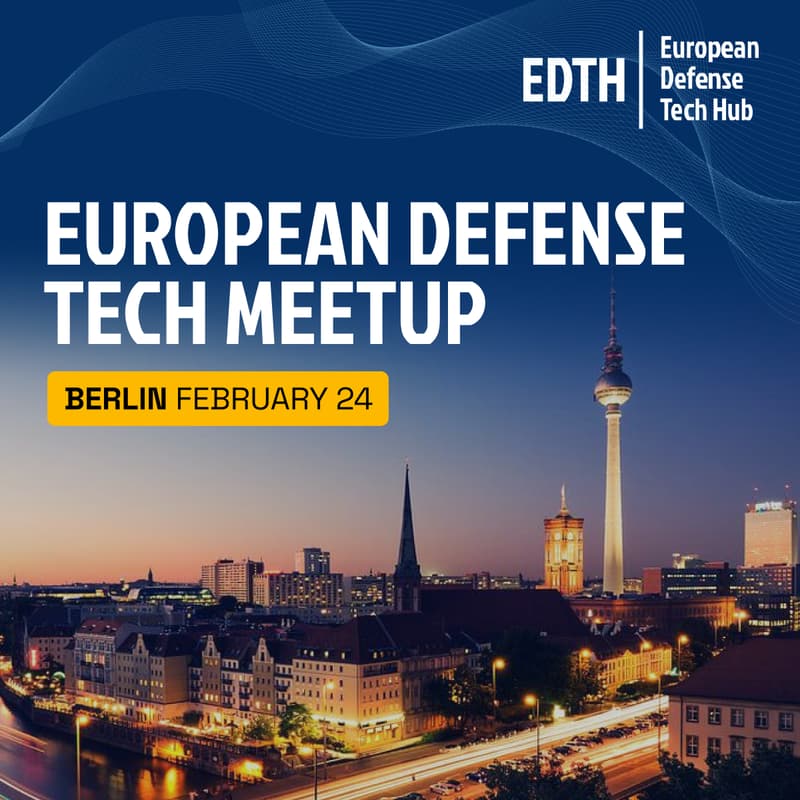 Cover Image for European Defense Tech Meetup – Berlin