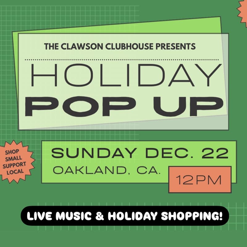 Cover Image for SURPRISE EVENT! HOLIDAY POP UP & PRIVATE LIVE MUSIC SHOW