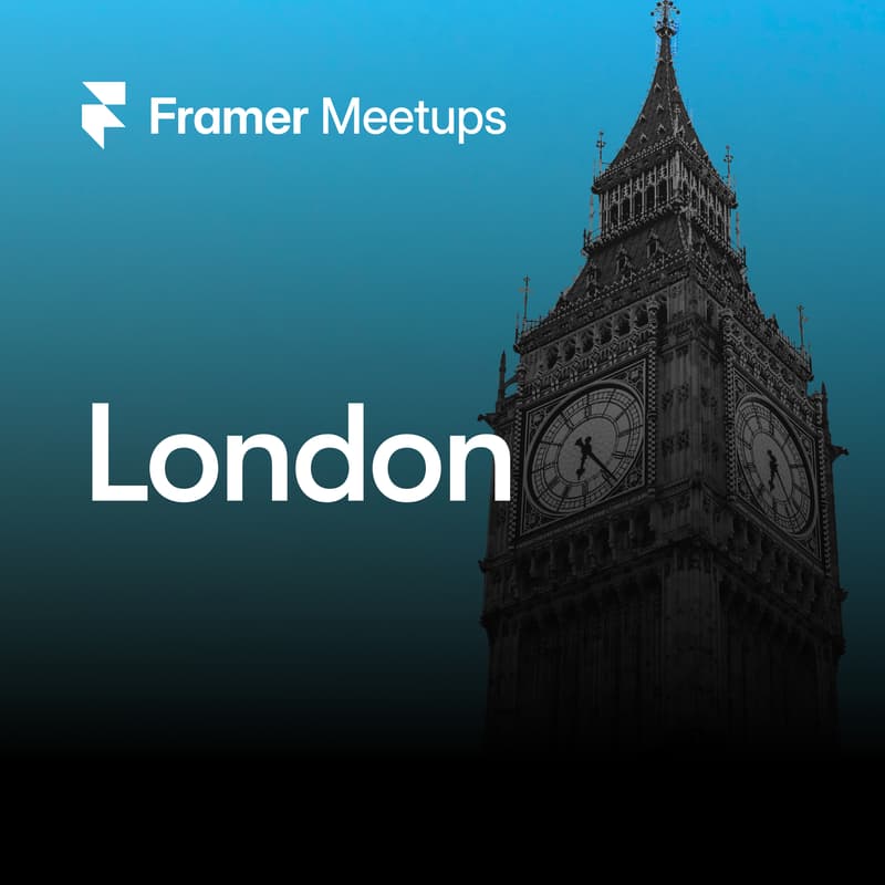 Cover Image for Official Framer Meetup
