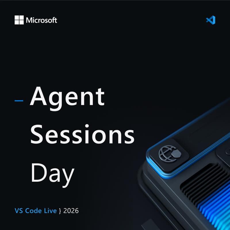 Cover Image for VS Code Live: Agent Sessions Day