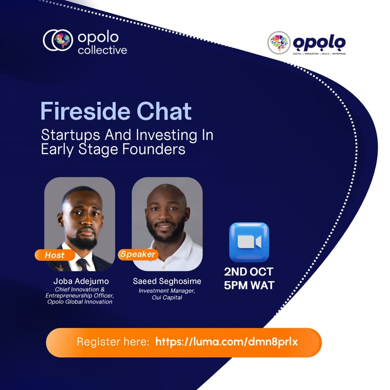 Cover Image for Fireside Chat: Startups and Investing in Early Stage Founders